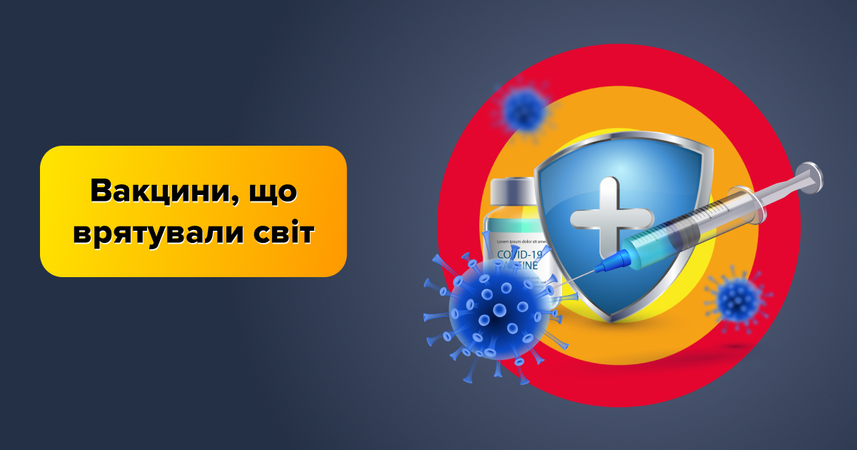 Вакцини, що врятували світ → історія та сенс вакцинації